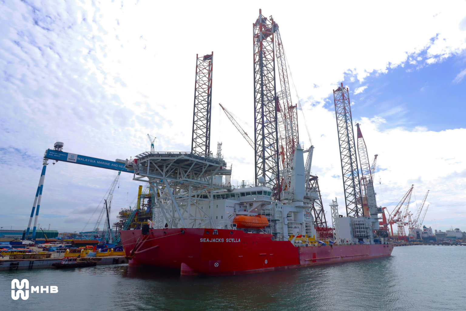 Safe Delivery of Seajacks Scylla Offshore Support Vessel - MHB