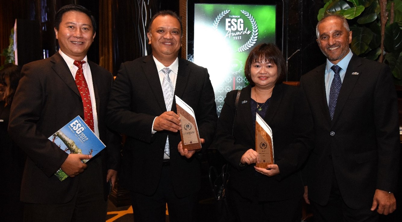 Two Awards at The Edge Malaysia ESG Awards 2022 For MISC Group - MHB