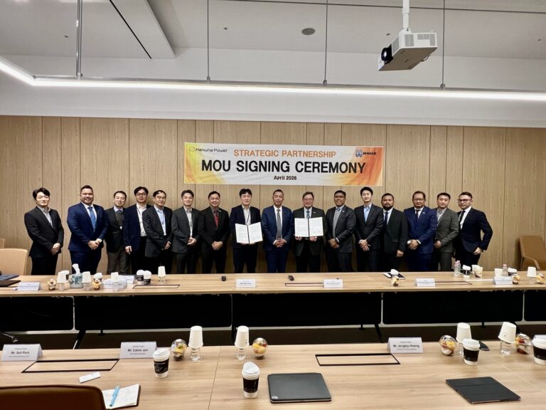 MHB Inks a Memorandum of Understanding with Hanwha Power Systems Co., Ltd. to Pursue Newbuilding Projects and Net Zero Agenda, Strengthening Enterprise Business Support